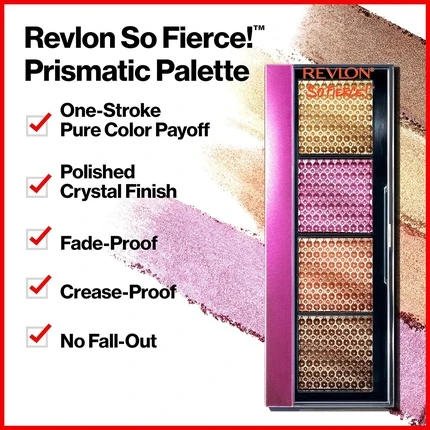 Палетка теней для век Revlon So Fierce! Prismatic