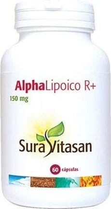 Витаминная добавка Sura Vitasan Альфа-Липоевая кислота R 150мг 60 Капсул
