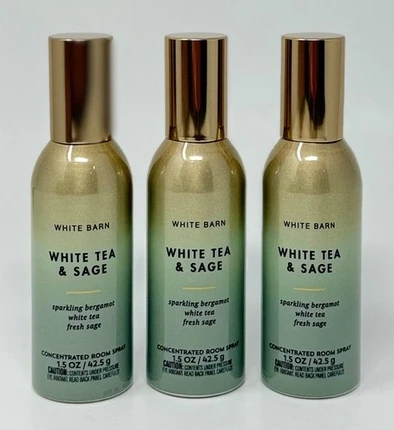 Концентрированный спрей-мист для освежения воздуха Bath & Body Works White Tea & Sage