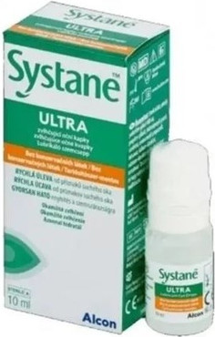 Глазные капли Systane Ultra без консервантов