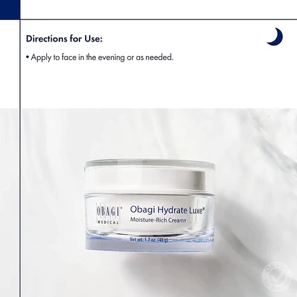Крем с высоким содержанием влаги Obagi Hydrate Luxe