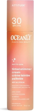 Тонированный сияющий стик для лица Attitude Oceanly