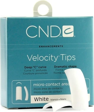 Накладные ногти Creative Nail Tips Velocity White №7 от Cnd