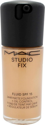 Тональная основа MAC Cosmetics Studio Fix Fluid SPF 15 Стойкая Матирующая Тональная Основа с Контролем Жирности