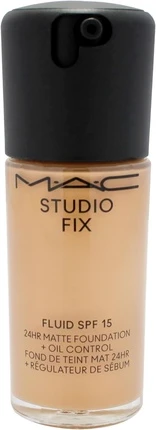 Тональная основа MAC Cosmetics Studio Fix Fluid SPF 15 Стойкая Матирующая Тональная Основа с Контролем Жирности