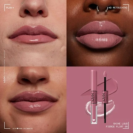Блеск для губ NYX Professional Makeup Высокая пигментация Стойкий