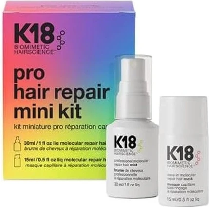 Набор для восстановления волос Mini Kit K18
