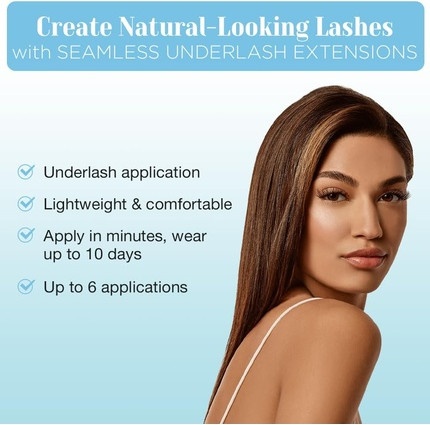 Комплект для наращивания ресниц снизу Seamless Underlash Wispies от Ardell