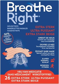 Полоски для носа Breathe Right Extra Strong