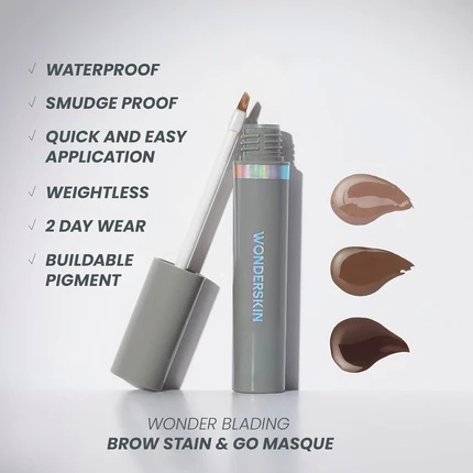 Masque Wonderskin Wonder Blading Brow Stain & Go Masque