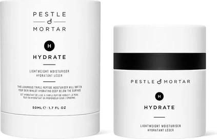 Легкий антивозрастной увлажняющий крем для лица Pestle & Mortar Hydrate