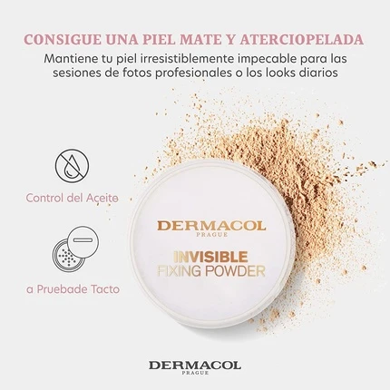 Пудра Dermacol Invisible Fixing Powder