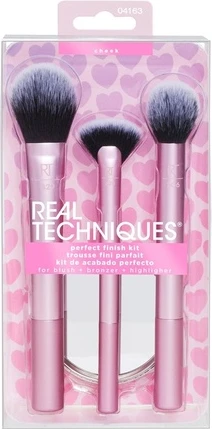 Набор для кожи лица Real Techniques Perfect Finish Kit для румян, бронзера, хайлайтера