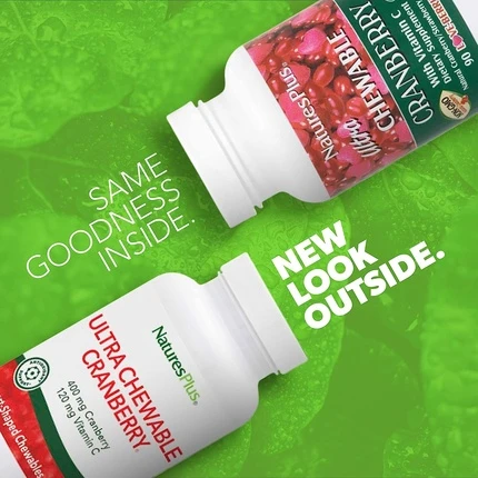 Таблетки Nature's Plus Cranberry Love Berries