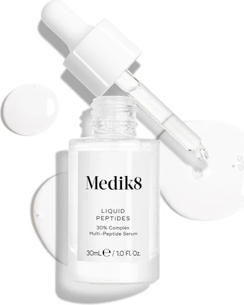 Сыворотка Medik8 Liquid Peptides 30% Мультипептидная Омолаживающая Сыворотка с Транспортом на Цель