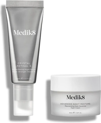 Ночной крем Medik8 The Night Shift Crystal Retinal 6 и Advanced Night Restore