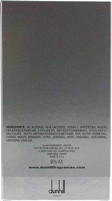 Eau de Toilette Dunhill Desire Silver Man