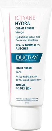 Крем для лица Ducray Ictyane Hydra Light Cream