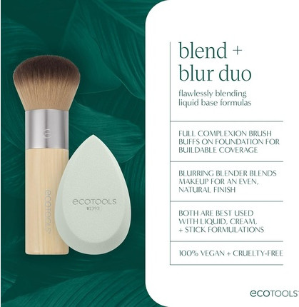 Brush Set Duo Ecotools Blend + Blur