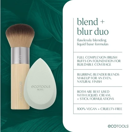 Brush Set Duo Ecotools Blend + Blur