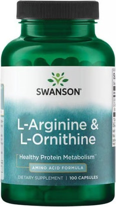 Комплекс аминокислот Swanson L-Arginine & L-Ornithine