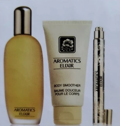 Набор для ухода за телом с лосьоном и ароматом Clinique Aromatics Elixir