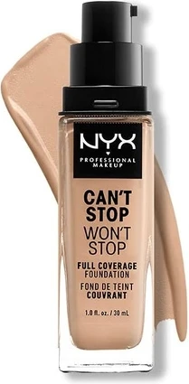Тональная основа NYX Professional Makeup Can't Stop Won't Stop Full Coverage