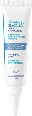 Крем для очищения пор Ducray Keracnyl Glycolic+