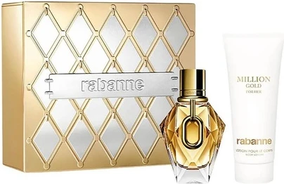 Набор Парфюмерная вода и лосьон для тела Paco Rabanne Million Gold