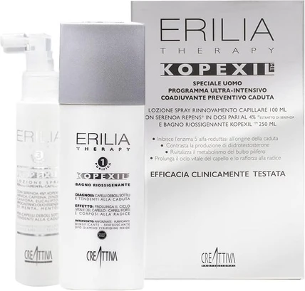 Набор для ухода за волосами Erilia Creattiva Kopexil Подарочный набор