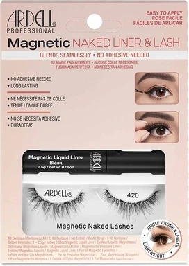 Набор накладных ресниц Ardell Magnetic Liner Kit Naked Lash 420