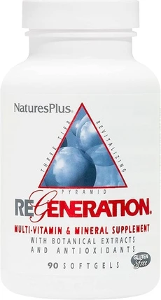 Мультивитамины Nature's Plus Regeneration с растительными экстрактами, минералами и антиоксидантами