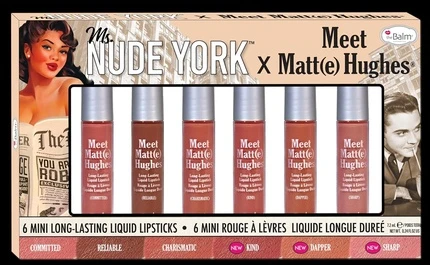 Набор помад Thebalm Meet Matte Hughes