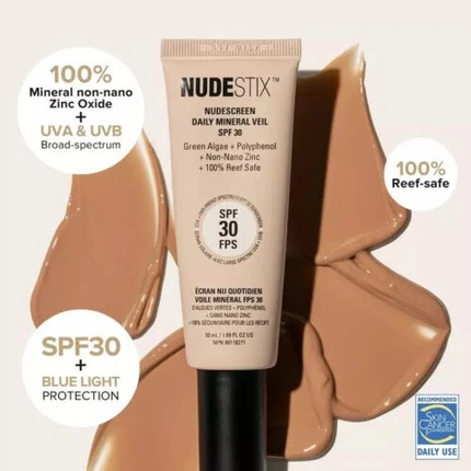 Ежедневная минеральная вуаль Nudestix SPF 30