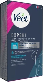 Холодные воски Veet Expert для ног чувствительной кожи