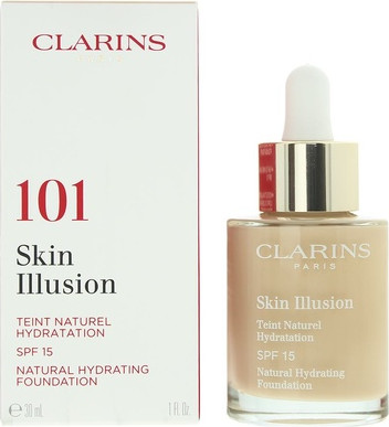 Тональный крем Clarins Skin Illusion Natural Hydrating Foundation Spf15