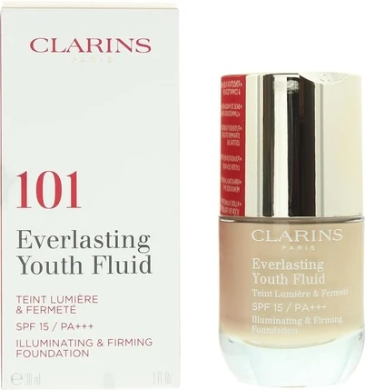 Тональная основа Clarins Everlasting Youth Fluid