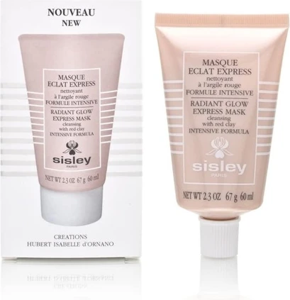 Маска Sisley Radiant Glow Express Ревитализирующая очищающая маска с красной глиной Интенсивная формула