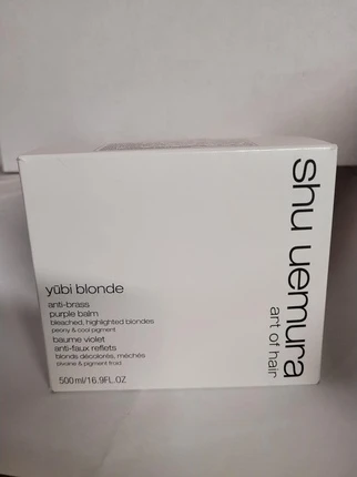 Фиолетовый бальзам Shu Uemura YUBI Blonde