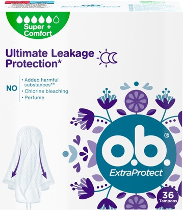 Тампоны O'BLANC Extra Protect Super+ Comfort