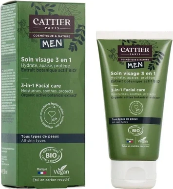 Уход за лицом Cattier Homme 3 в 1