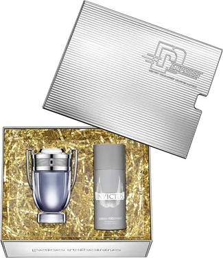 Туалетная вода и дезодорант-спрей набор Paco Rabanne Invictus