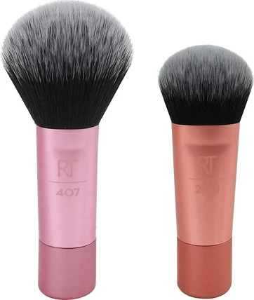 Brush Set Real Techniques Mini Brush Foundation and Blush Duo Travel Size