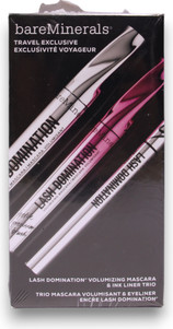 Набор для глаз Bare Mínerals Travel Exclusive Set с объемной тушью Lash Domination Intense Black 8.5 мл, объемной тушью Lash Domination Black 8.5 мл и гелевым карандашом Lash Domination Gel Pencil