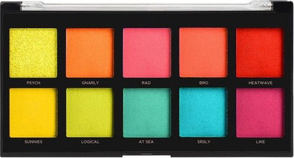 Наборы для глаз и палетки Profusion Cosmetics Neon 10 Shade Palette