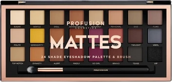 Набор теней для век и кистей Profusion Cosmetics
