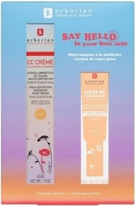 CC Крем с эффектом сияния Erborian Cc Cream Illuminating Face Spf 25 Dore Набор