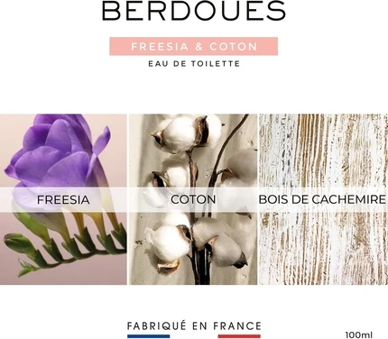 Eau De Toilette Berdoues Freesia & Cotton