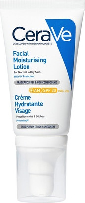 Дневной крем CeraVe Увлажняющий лосьон для лица с SPF30
