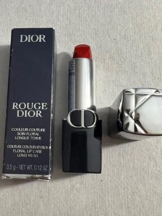 Помада Christian Dior Rouge Dior Velvet Color Lipstick Стойкая 849 ROUGE CINEMA Сатиновая